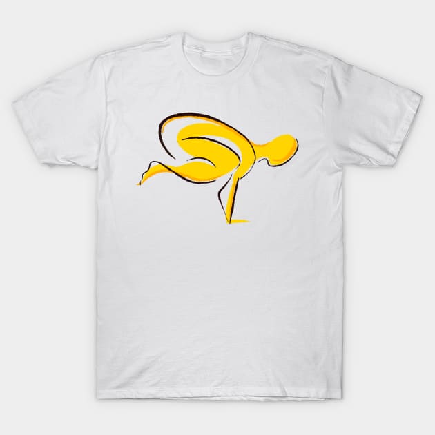 Solar plexus chakra T-Shirt by Steve Brown Illustration 